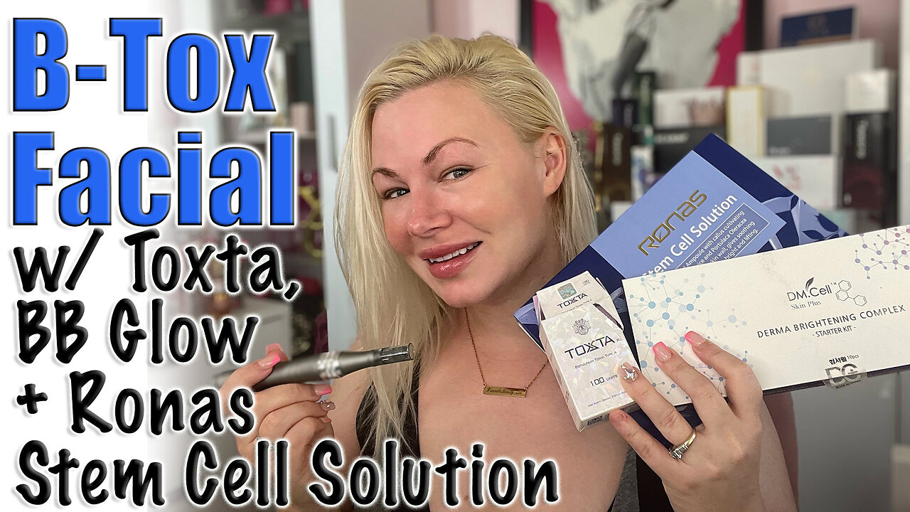 B-Tox Facial w/ Toxta, BB Glow and Ronas Stem Cell from AceCosm | Code Jessica10 saves you Money $$$