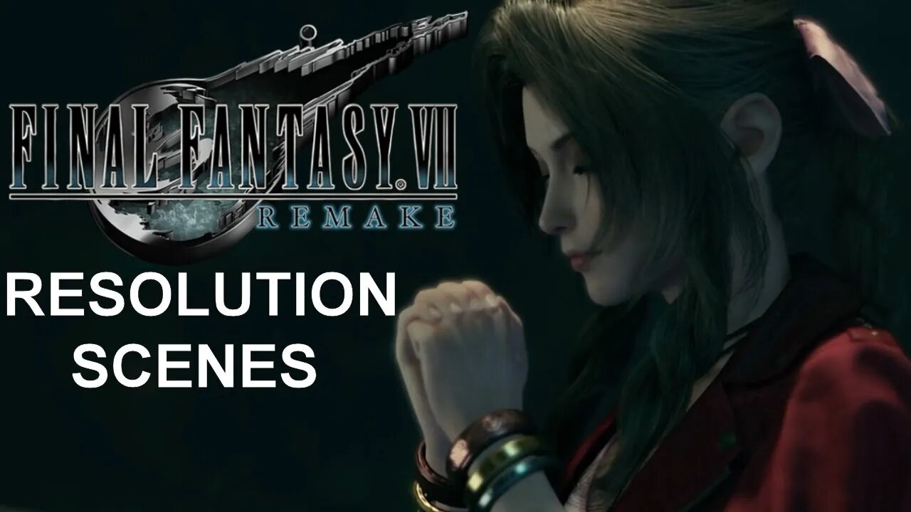 Final Fantasy VII Remake (PS4) - All Resolution Scenes