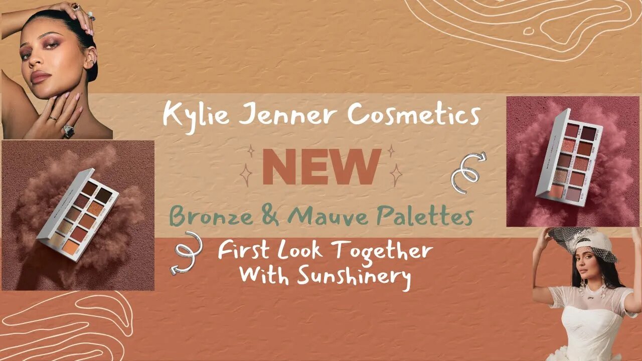 Kylie Cosmetics Bronze & Mauve Palette | First Look | with Sunshinery