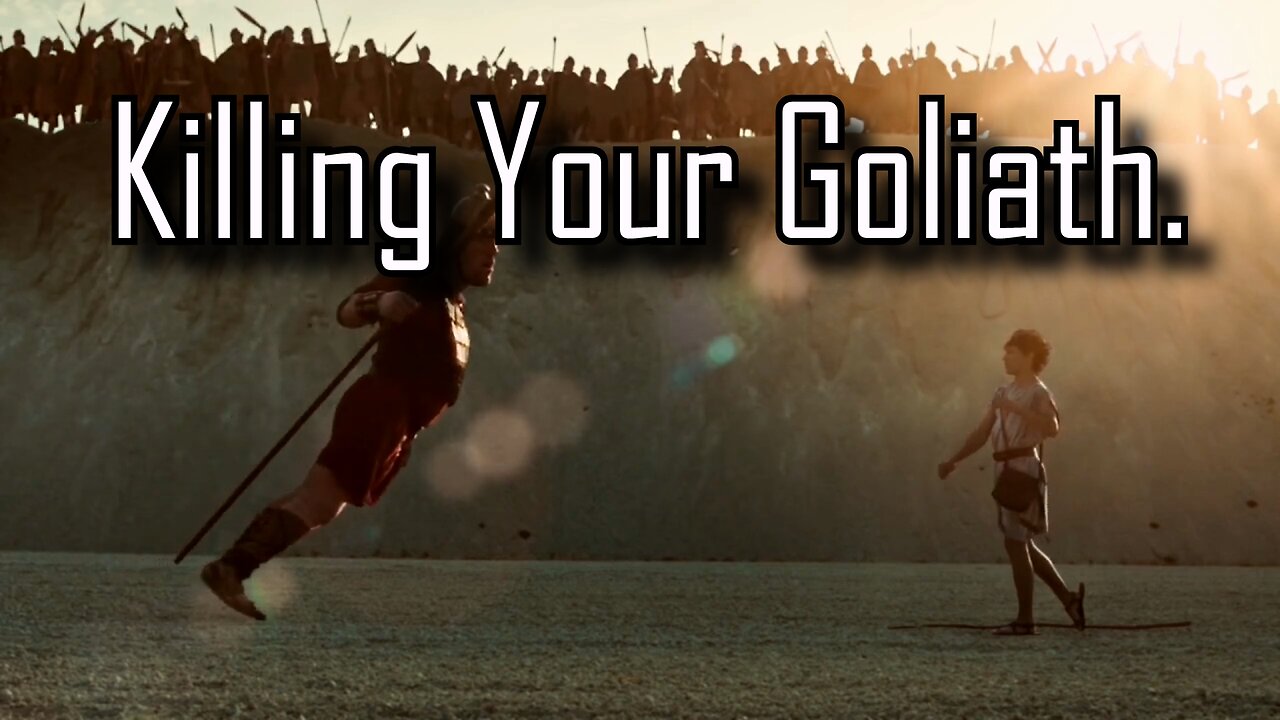 Killing Goliath: Young David illustrates Seven Principle, showing us how to slay our Giants today