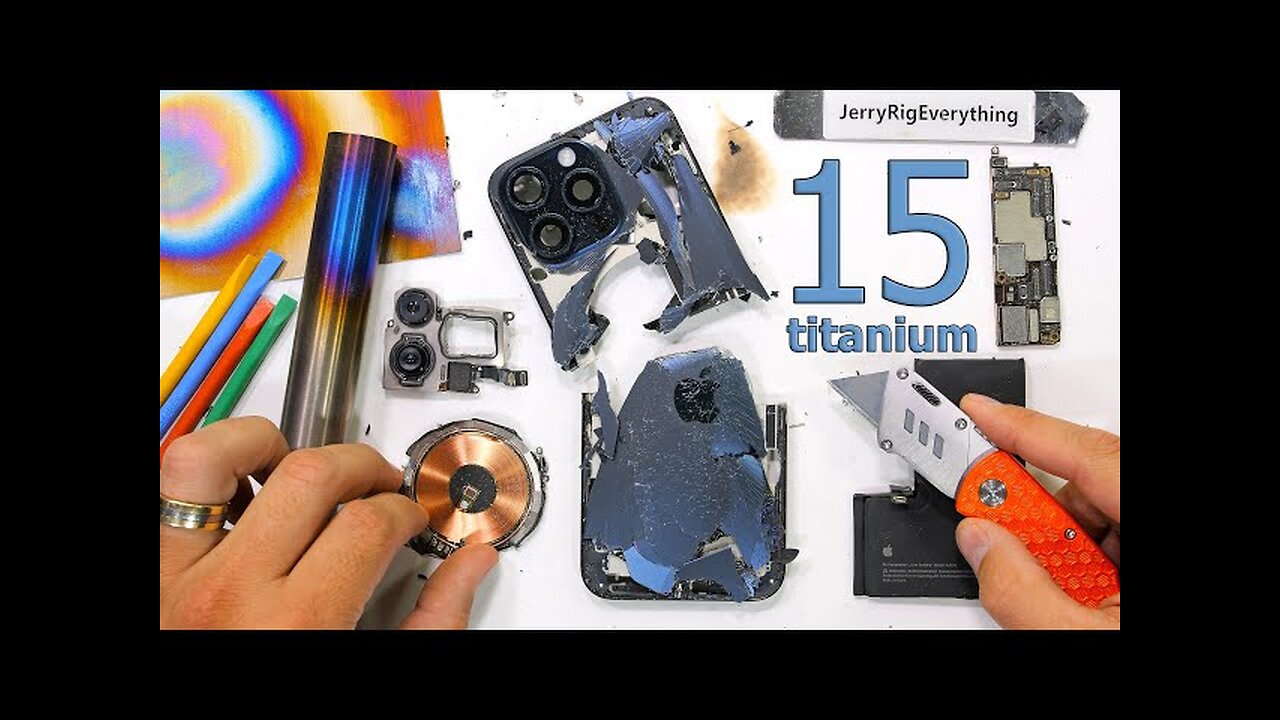 'Titanium' does iPhone 15 Pro *actually* have? - NO SECRETS HERE!