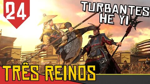 Encontrando Xu Chu - Total War Three Kingdoms He Yi #24 [Gameplay Português PT-BR]