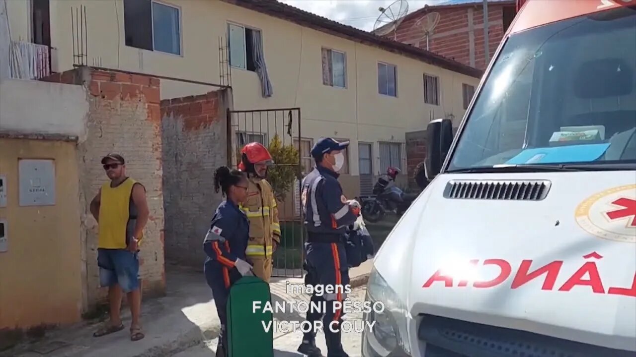 Nordeste Mineiro: bombeiros e vizinhos salvam menino e adolescente de incêndio em T. Otoni