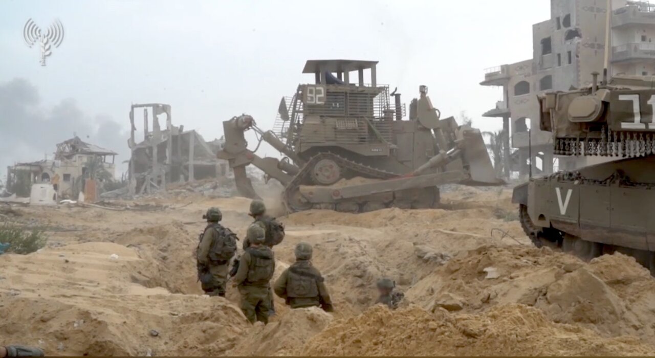 IDF grondtroepen in actie