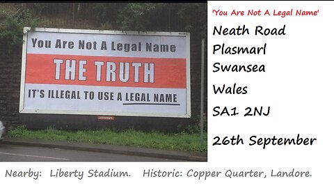 its illegal to use a legal name. read/share #BCCRSS #IDsillegal