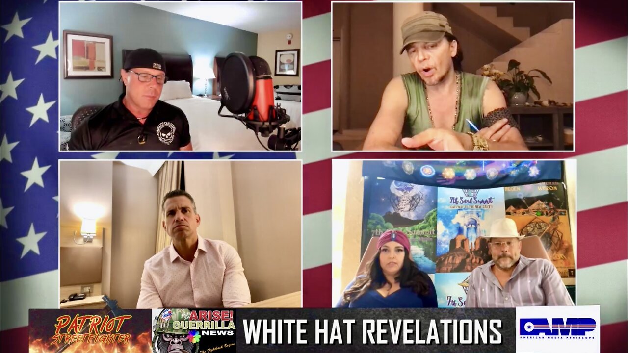 White Hat Revelations — Sacha Stone, Scott McKay, and Guests. (5/16/23) | Patriot Streetfighter