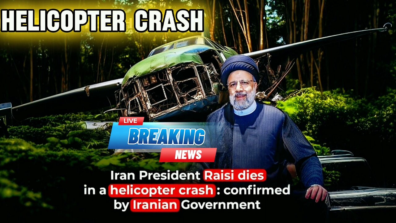 SHOCKING NEWS: The Helicopter Crash of the Iranian President, was the US or Israel Involved