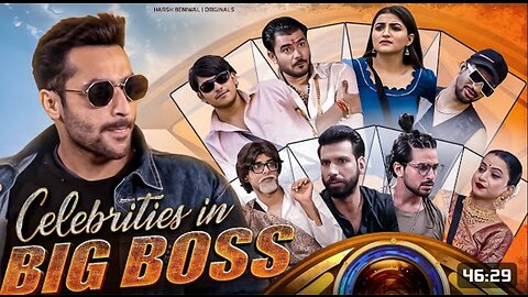 Celebrities in BIGG BOSS | BIGG BOSS PARODY | HARSH BANIWAL