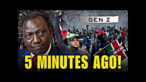 Shockwaves As Kenyan Gen Z Are Now Demanding That President Ruto Resign And leave The Country