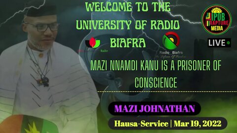 Welcome To The University Of Radio Biafra | HAUSA-SERVICE | By Mazi Johnathan | Jan 19, 2022