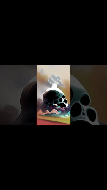 Space Skull #digitalart #aiart #abstract #inspiration #art #creative #artwork #discodiffusion #ai