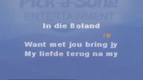 Trans Karoo - Karaoke