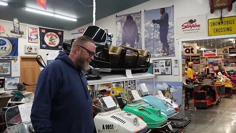 Michigans Snowmobile Museum, Naubinway Michigan / Michigan Upper Peninsula