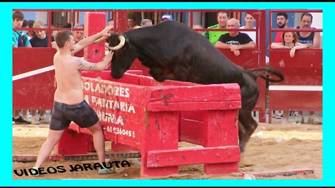 ALPARTIR ( ZARAGOZA ) TARDE VACAS PLAZA ( SABADO 18 JUNIO 2022 ) HNOS.FERRER