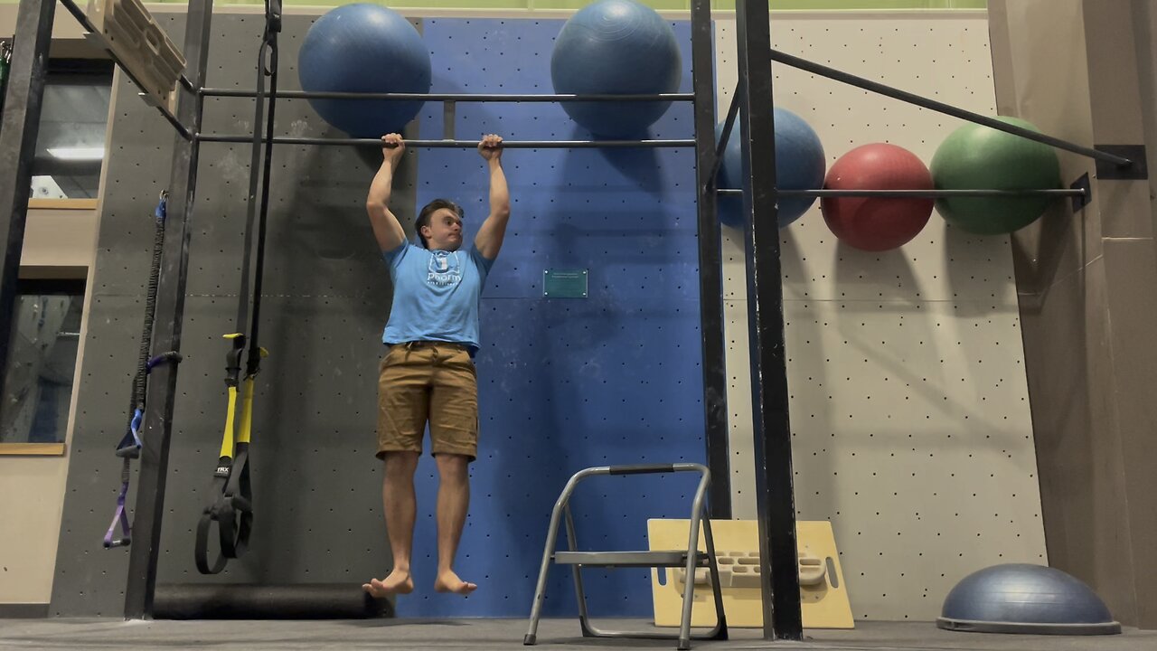 Climbing training!