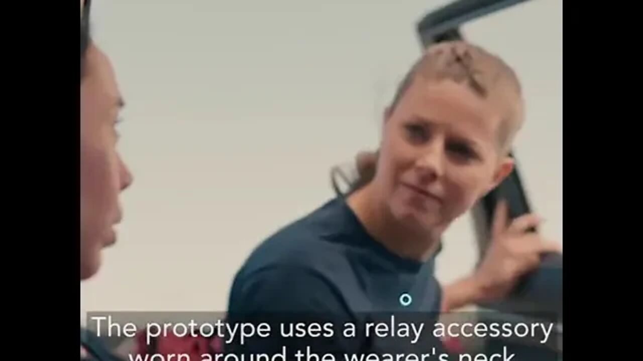 This contact lens allows you to control its AR content with eye movements tiktok gigadgetsofficial