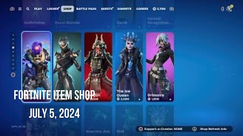 Fortnite Item Shop|July 5, 2024