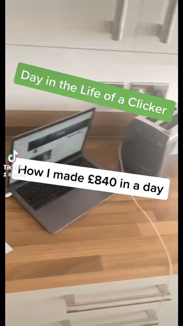 How I made £840 in a day