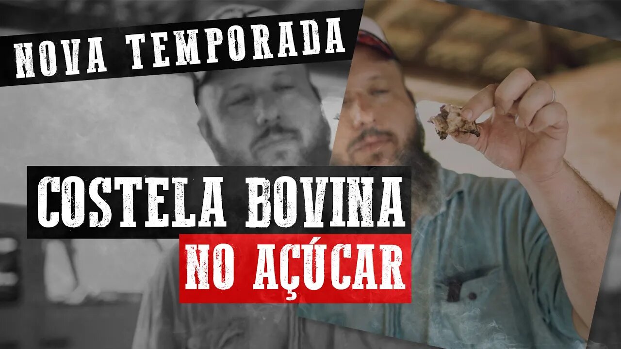 Costela no espeto com açúcar | #barbaecue