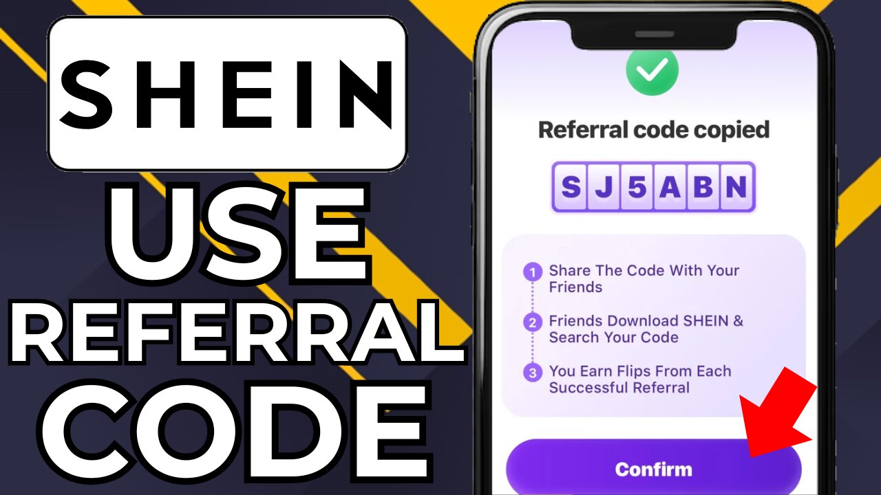 HOW TO USE REFERRAL CODE ON SHEIN