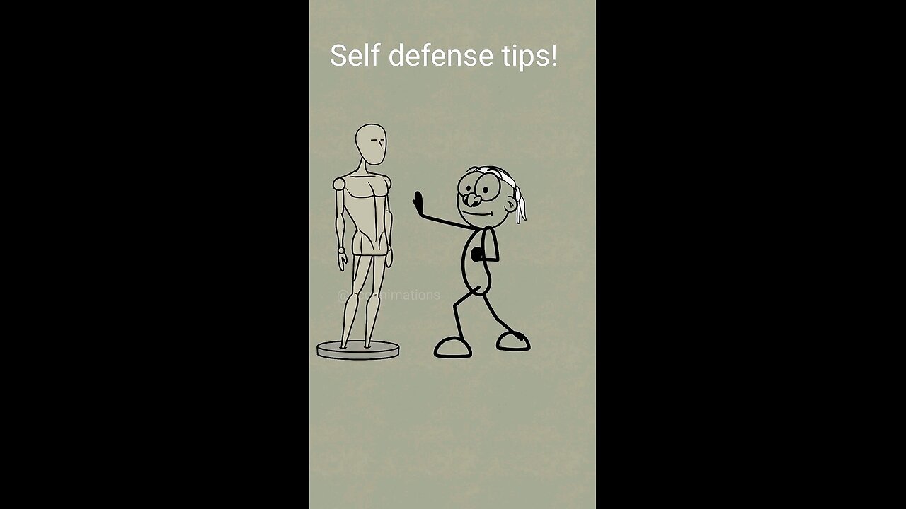 self defence tips or something else...🤣?!