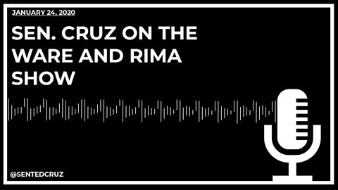 Cruz on the Ware & Rima Show: ‘At the End of All This, President Trump Will Be Acquitted’