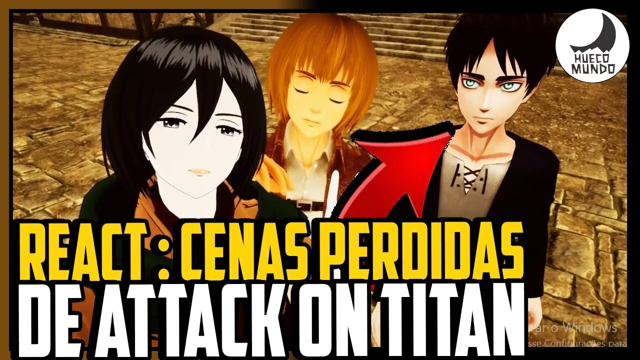 REACT: Cenas Perdidas de Attack On Titan | Hueco Mundo