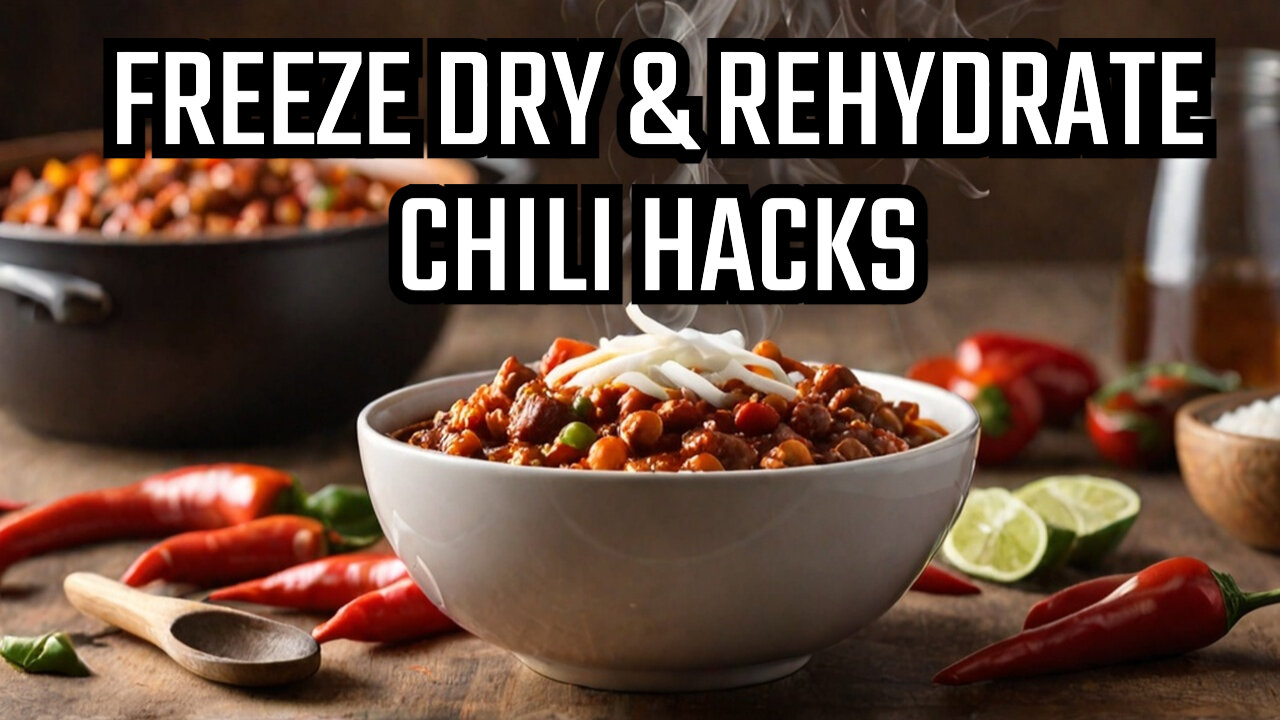 Best Chili Hack For Rehydrating Freeze Dried Chili