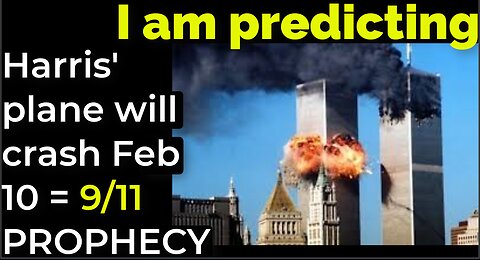 I am predicting: Harris' plane will crash Feb 10 = 9/11 PROPHECY (Flight 587 Queens NYC)