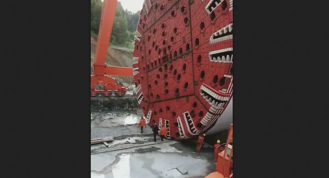 This Tunnel Boring Machine Is Large But Small In Comparison To The Largest