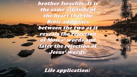 Daily Bible Verse Commentary - Acts 7:28