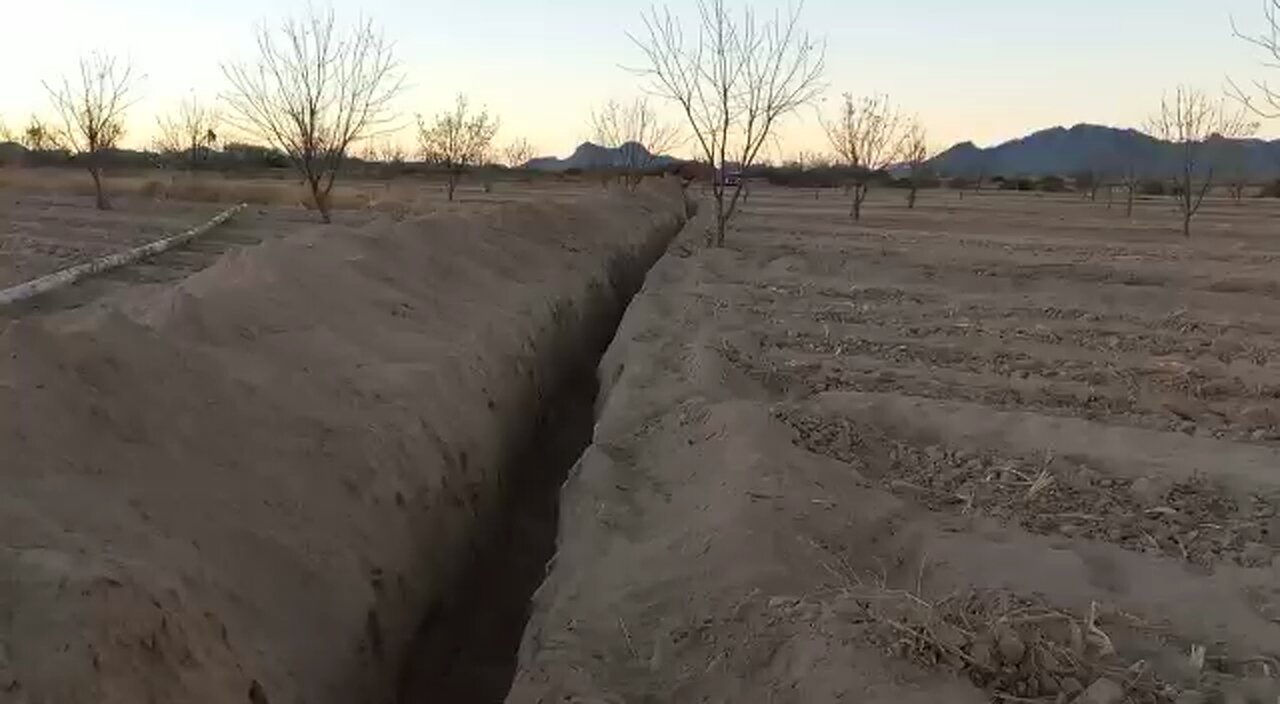 Installing irrigation systems for our ranch in Mexico