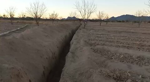 Installing irrigation systems for our ranch in Mexico