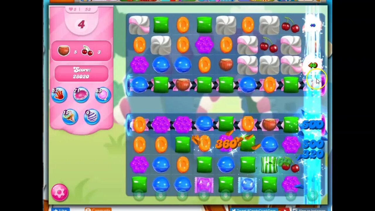 Saltnado: Level 53 Audio Talkthrough for Candy Crush Saga