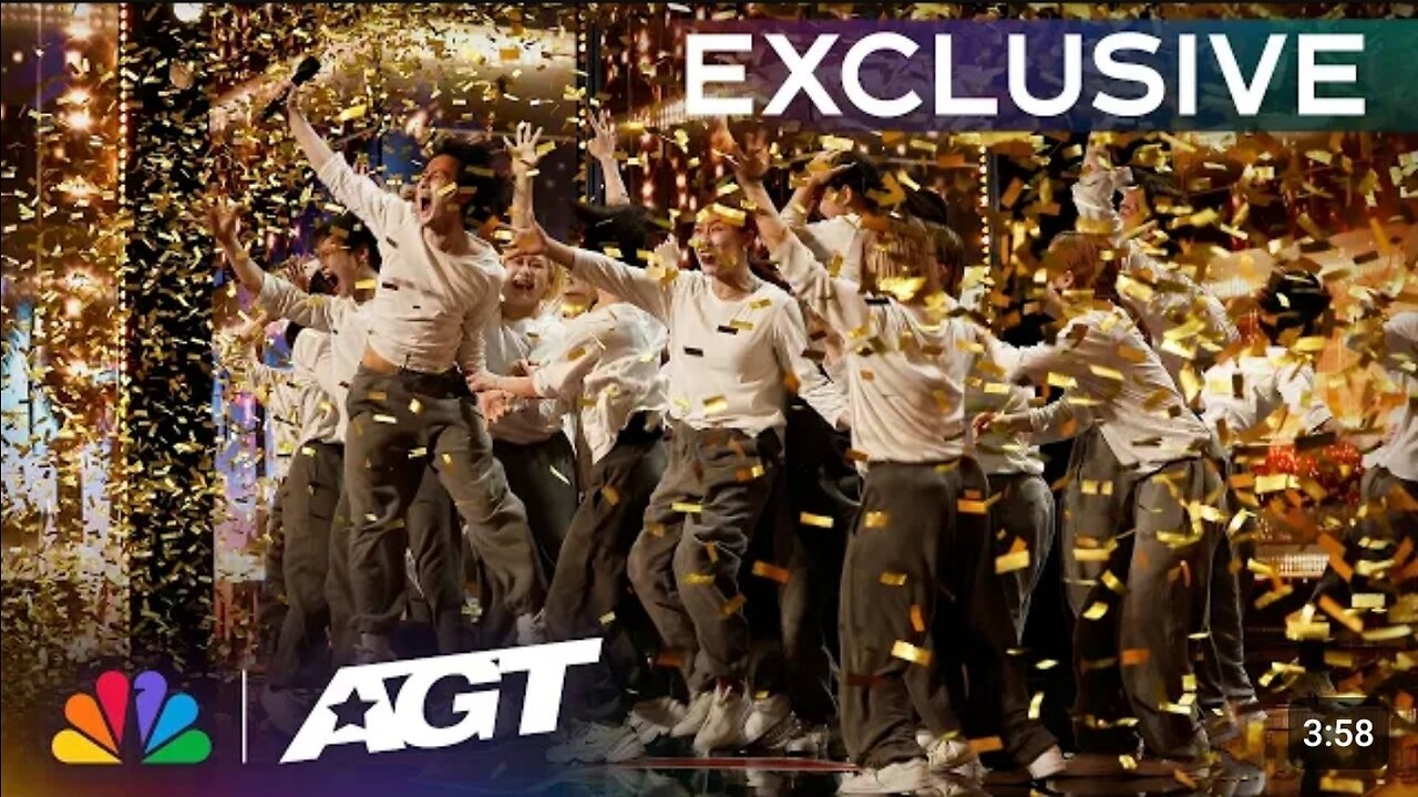 Golden Buzzer moment on America Got Talent