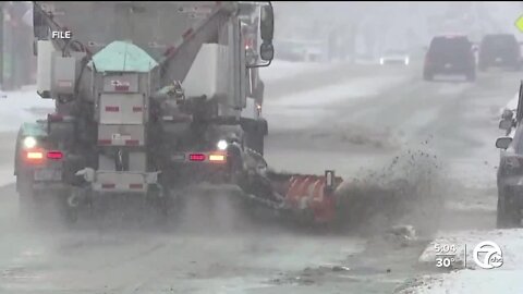 How city of Detroit plans to tackle ice, snow-covered roads this week