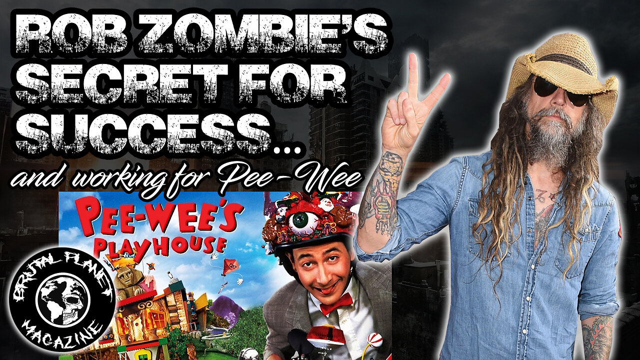 Rob Zombie Talks About the Secret of His Success & Working for Pee-Wee