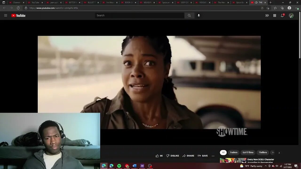 REACCTION!!!THE MAN WHO FELL TO EARTH Trailer (2022)