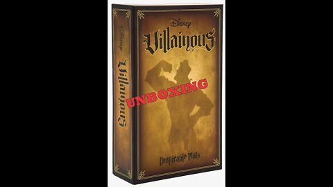 Disney Villainous Despicable Plots Unboxing