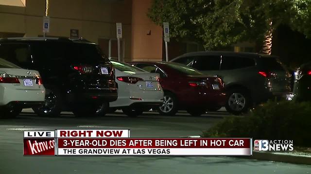 3-year-old boy dies after being left in hot car