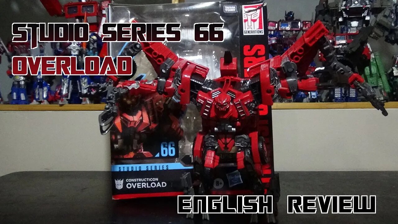 Video Review for the Studio Series 66 - Overload