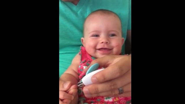 This baby just can't stop laughing. The reason why will make you laugh too!