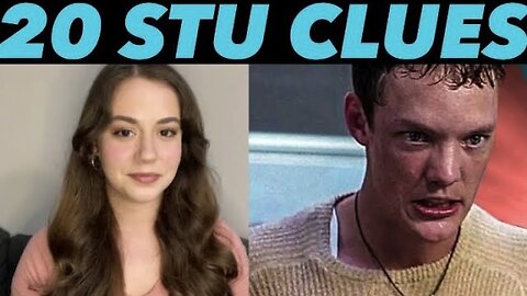 Complete list of 20 Stu Macher Clues PROVING he's ALIVE!