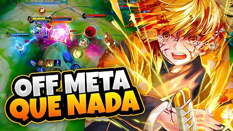 AINDA CHAMA ISSO DE OFF META? DÁ MUITO TRABALHO | MOBILE LEGENDS