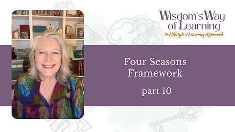 Wisdom's Way of Learning part 10—Four Seasons Framework