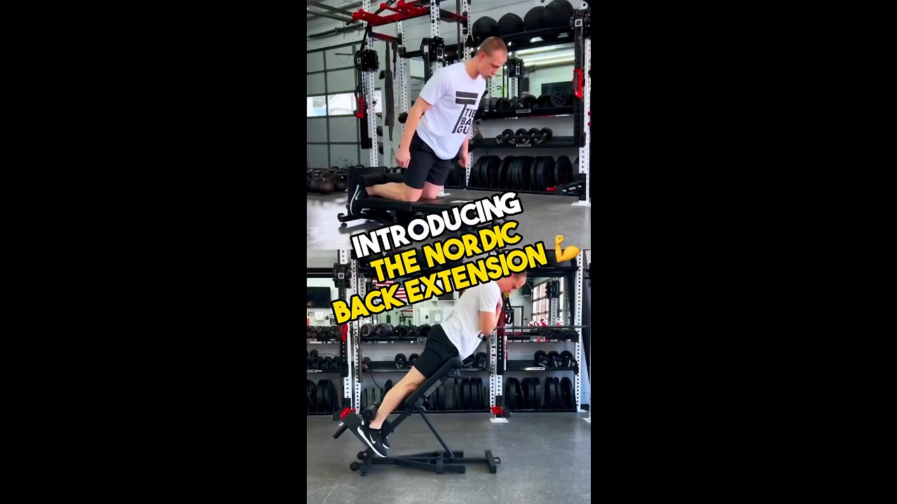 Nordic Bench & Back Extension Machine Preview (Tib Bar Guy)
