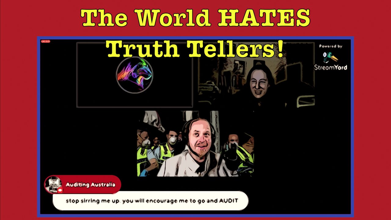 The World HATES Truth Tellers, Vinny Eastwood with Sassy Cass and Manda