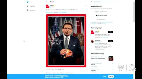 Gov. Ron DeSantis graces cover of latest edition of 'Time' magazine