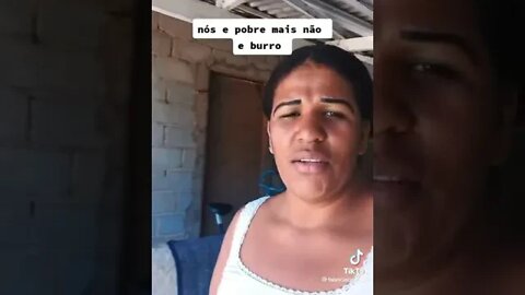 Nós é pobre mas não é burro