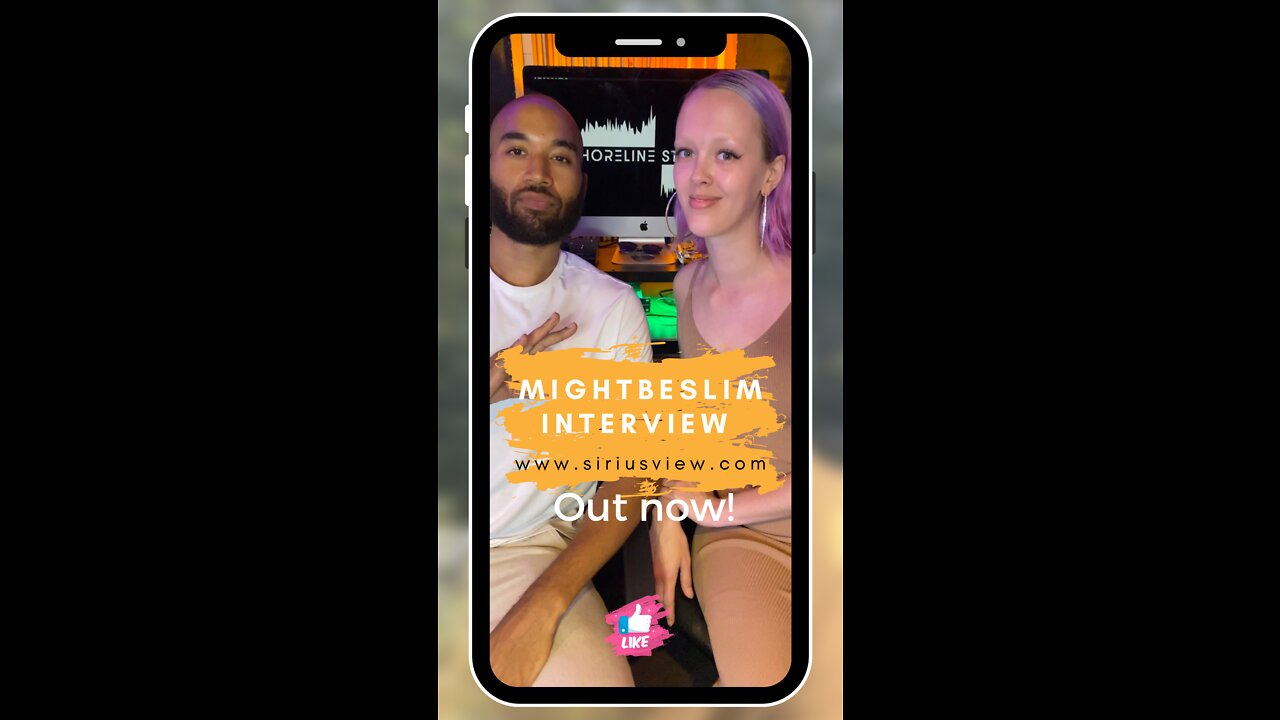 MightBeSlim Interview - Sirius Talks - Music, Handling Fear & Wellbeing